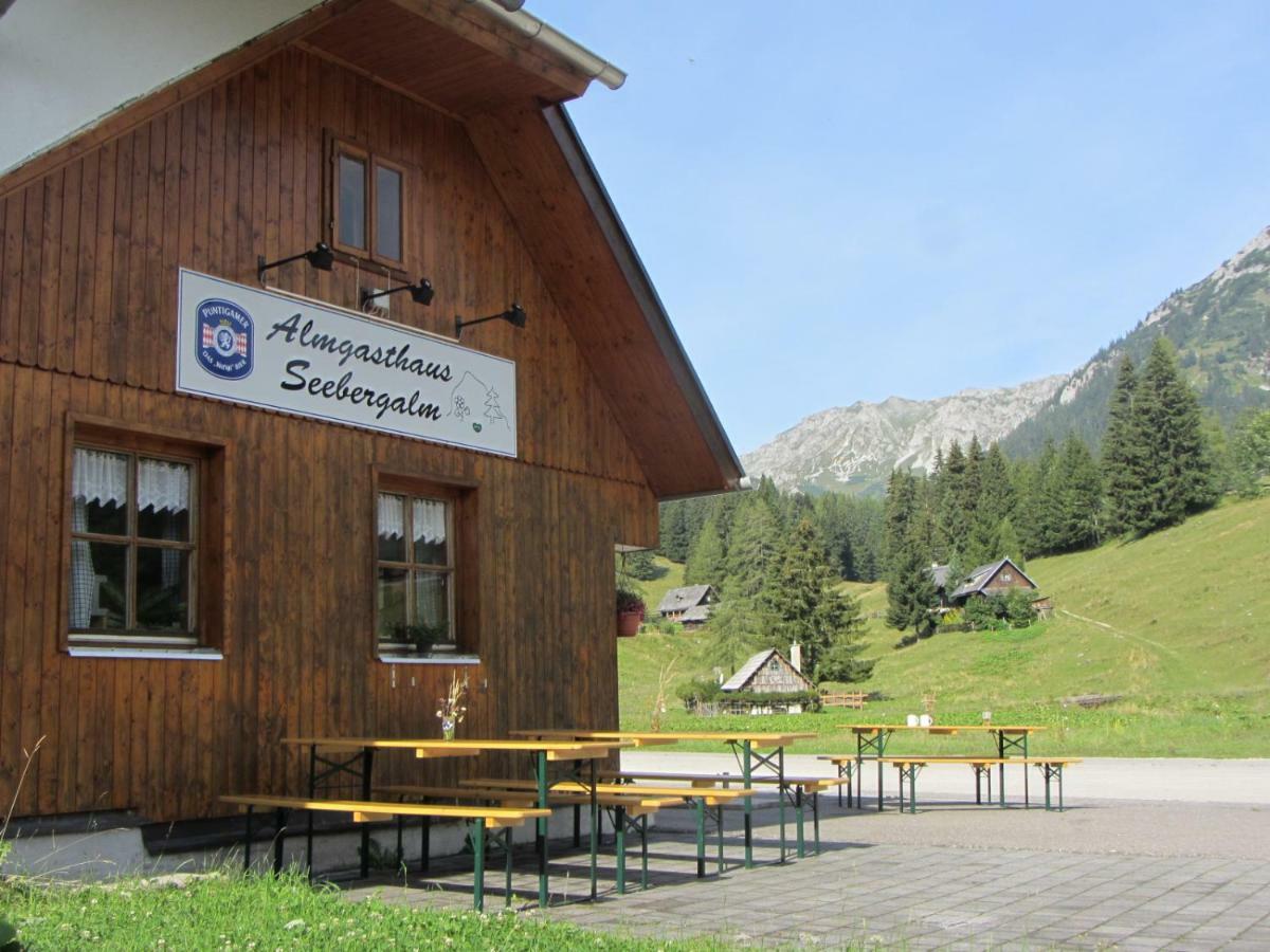 Almgasthaus Seebergalm Turnau Bagian luar foto