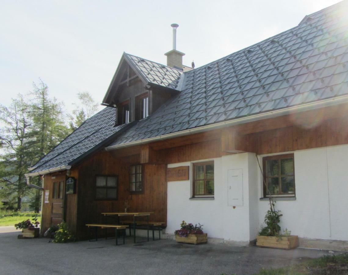 Almgasthaus Seebergalm Turnau Bagian luar foto